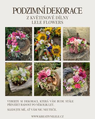 Dekorace, které pro vás vyrábím s láskou ❤️ #vence #lovosice #venec #věnec #věnce #smallbusiness #podzim #dusicky #dušičky...