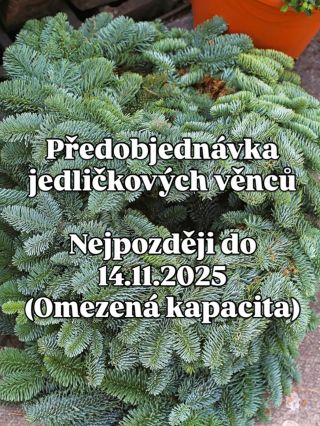 Je to tu 🌲 Nabízím hotové vázané věnce z jedle. Objednejte si je v mém obchůdku www.kreativnilele.cz Letos mám omezenou...